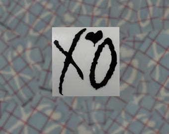 X O Decal