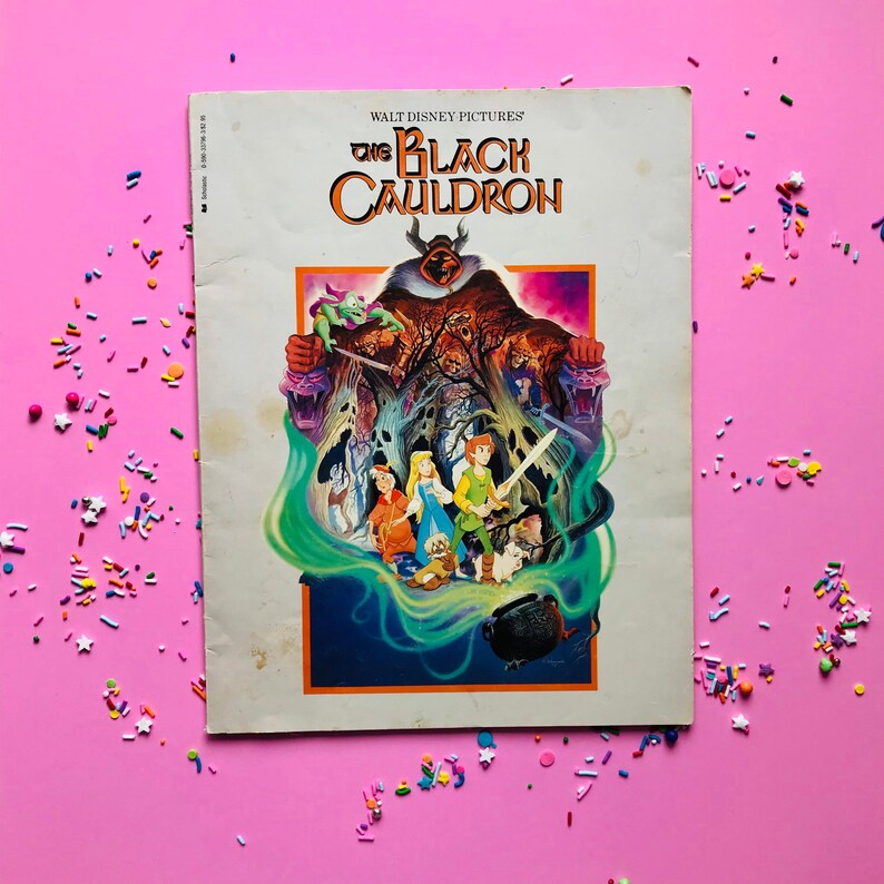 Disney the Black Cauldron Comic Book 1985 Etsy
