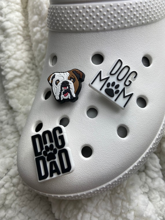 Dog Mom Shoe Charms - Dog Dad Croc Charms - Dog Character Shoe Clips - Shoe  Charm