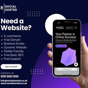 Professional Website Design Service - Custom, Responsive & SEO-friendly Websites | Social Sorted
