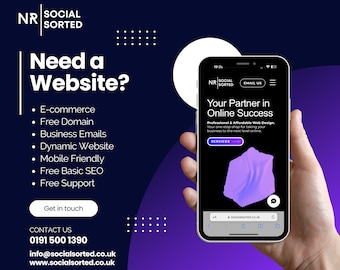 Professional Website Design Service - Custom, Responsive & SEO-friendly Websites | Social Sorted