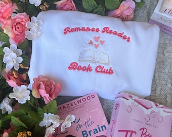 Romance Reader Book Club Sweatshirt | Bookish Sweatshirt | Booktok Merch | Reader Gifts