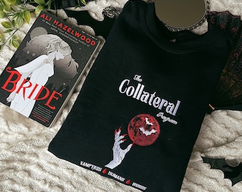 Bride Ali Hazelwood Sweatshirt / The Collatoral Program/ Bride Merch / Book Sweatshirt / Embroidered Book Merch / Omegaverse/ Ali Hazelwood