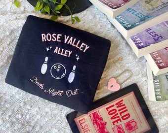 Wild Love Merch/ Rose Valley Alley/ Rose Hill Sweatshirt / Elsie Silver Merch/Ford Grant / Embroidered Book Sweatshirt / Bookish merch