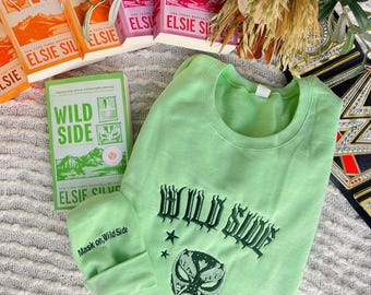Wild Side Sweatshirt / Elsie Silver merch / Embroidered Bookish Merch / Booktok Merch