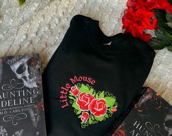 LICENSED Little Mouse Sweatshirt / Haunting Adeline Sweatshirt / Cat and Mouse Duet Merch / Booktok Merch / Dark Romance Merch / Spicy Book