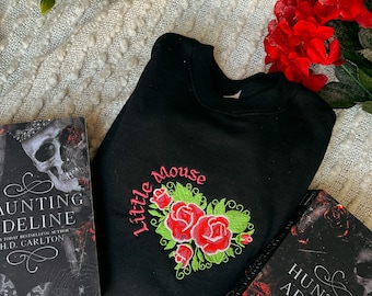 LICENSED Little Mouse Sweatshirt / Haunting Adeline Sweatshirt / Cat and Mouse Duet Merch / Booktok Merch / Dark Romance Merch / Spicy Book