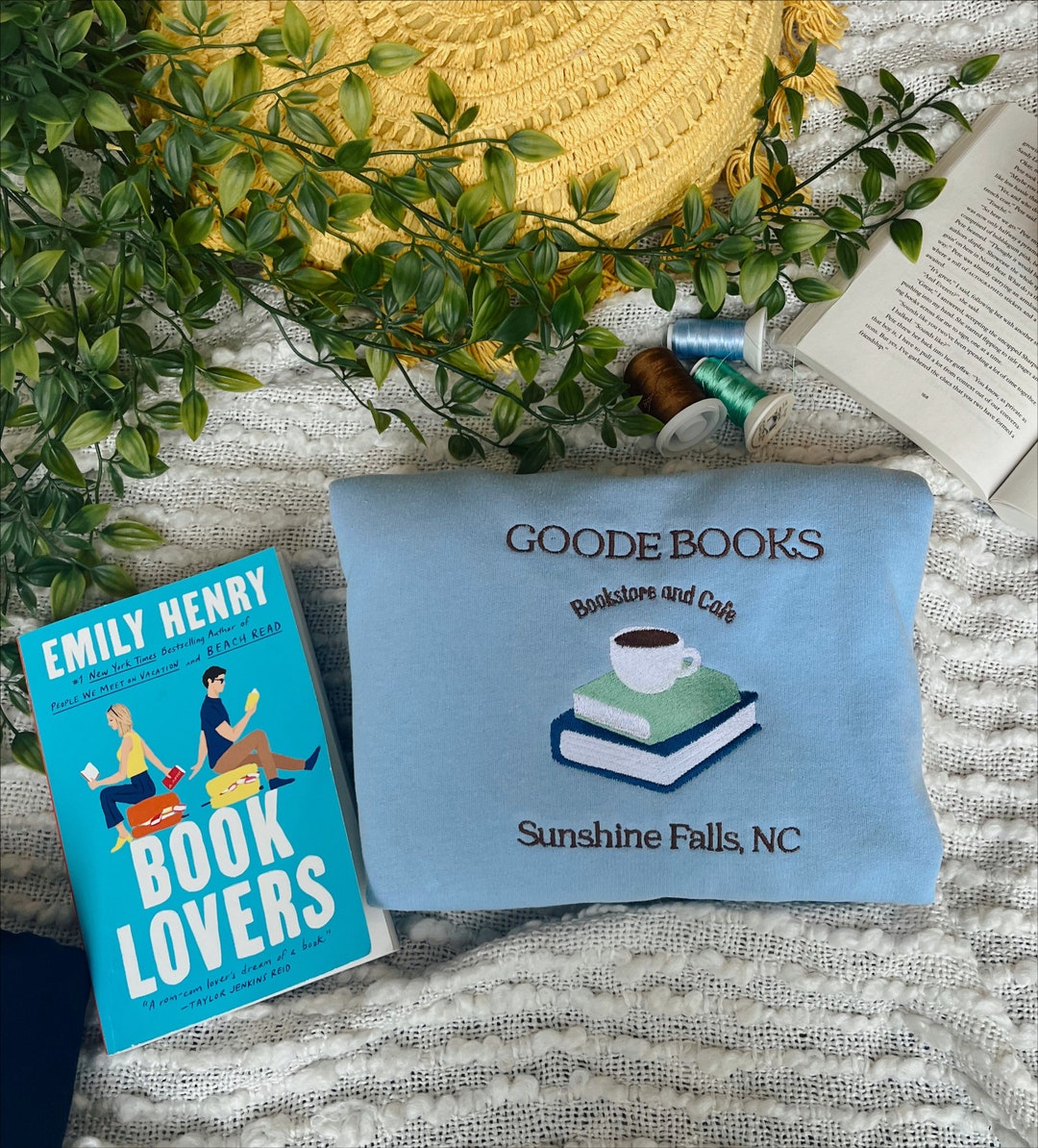 Goode Books Sweatshirt Book Lovers Sweatshirt Emily Henry Etsy