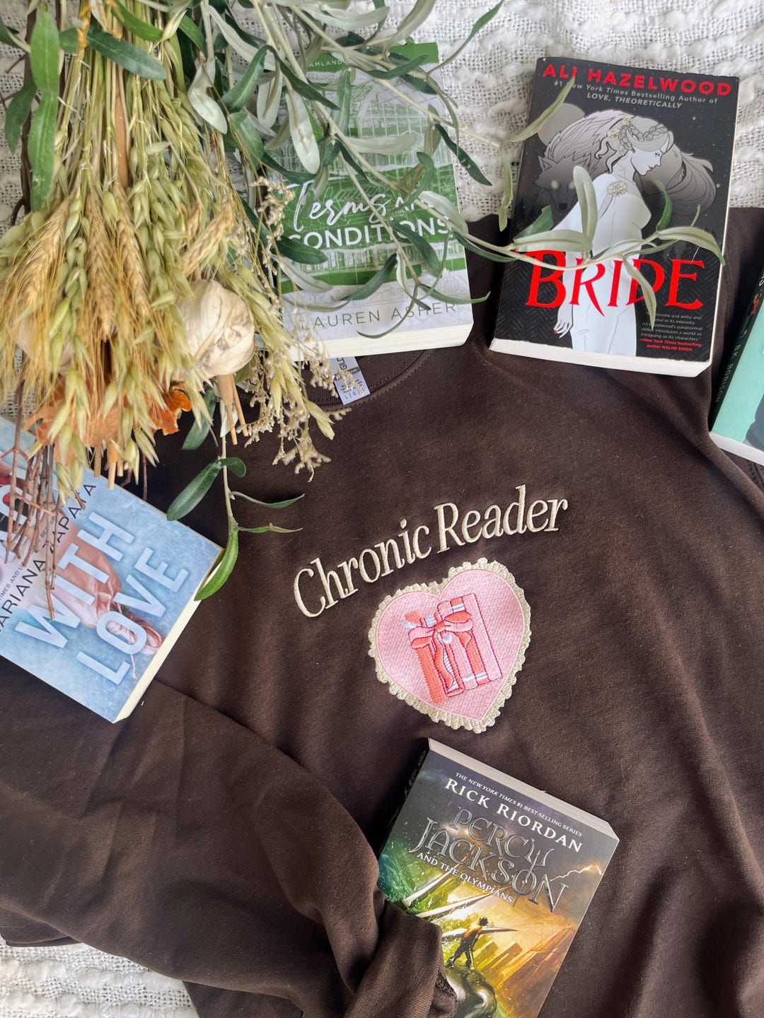 Chronic Reader Crewneck /book Merch / Bookish Merch / Book Lover ...