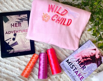 Her Greatest Adventure Merch/ Vancouver Warriors/ Hannah Cowan Merch / Embroidered Book Sweatshirt / Booktok Merch