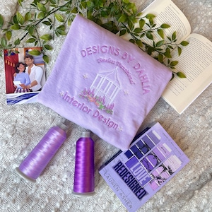 Love Redesigned Merch  / Lakefront Billionaires Merch/ LICENSED Lauren Asher Merch / bookish sweatshirt / embroidered book sweatshirt