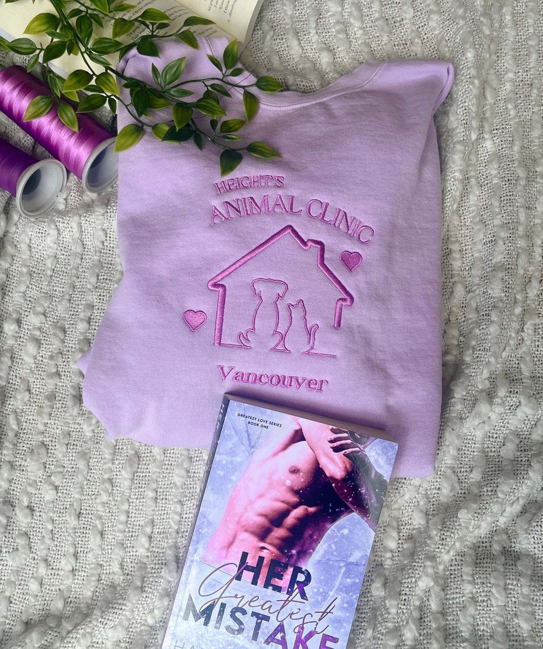 Her Greatest Mistake Merch/ Heights Animal Clinic / Hannah Cowan Merch