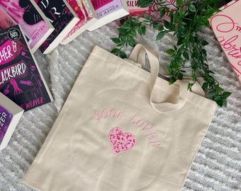 Book Lover Tote / Bookish Tote Bag / Book Merch / Bookish Merch / Bookish Tote Bag / Book Bag