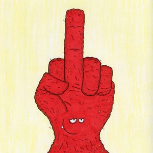 Meatwad Middle Finger