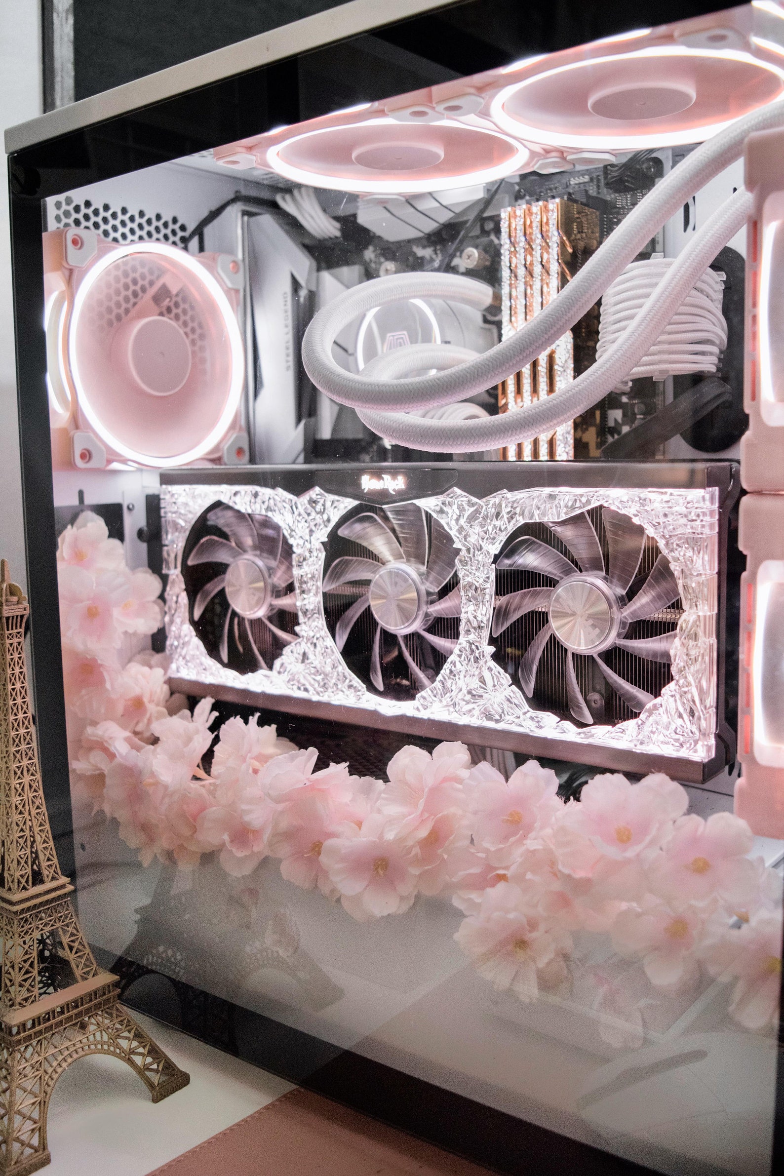 Gaming PC sakura Intel I9 RTX 3080 Ti Pink Etsy