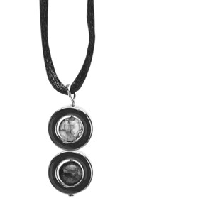 Double Circle Necklace