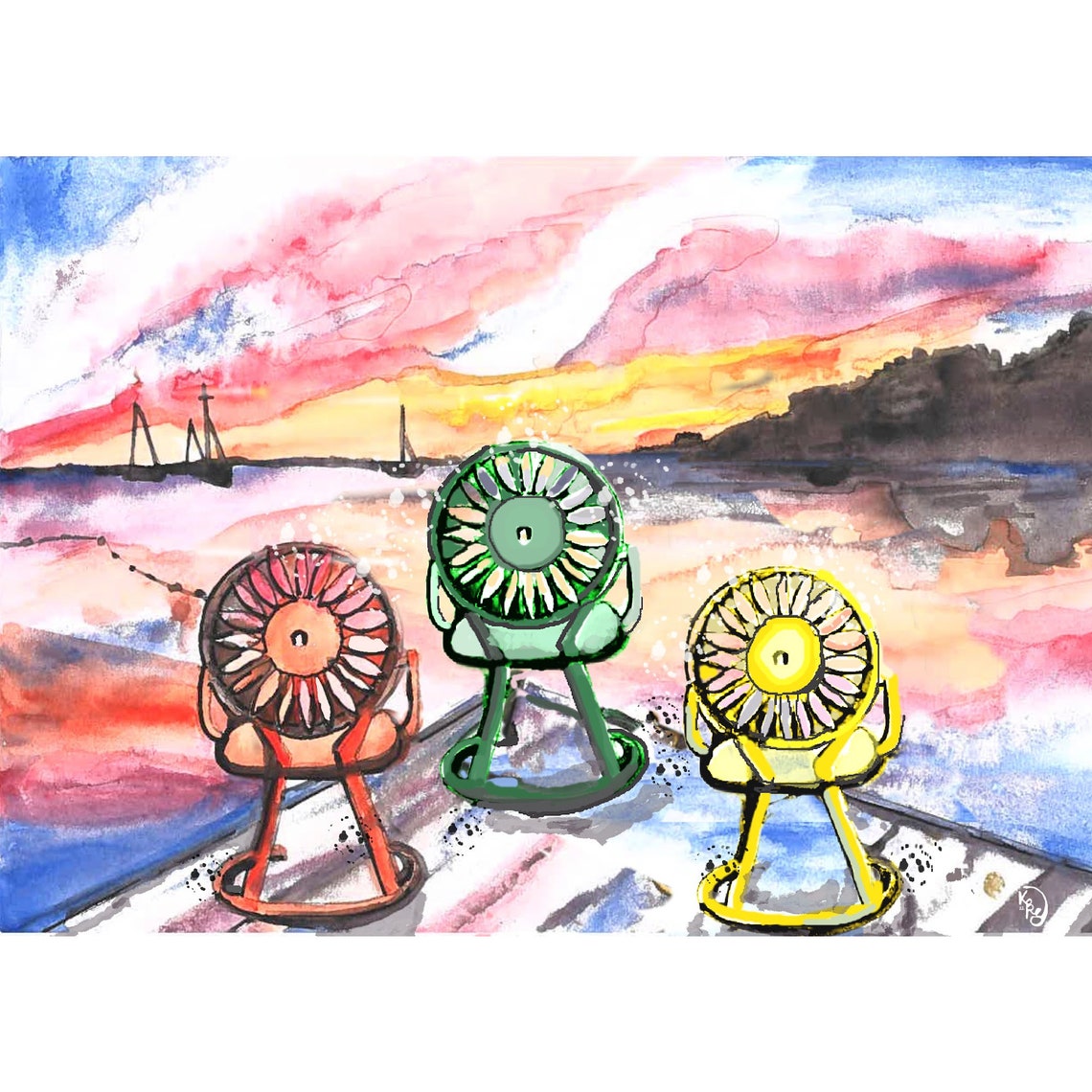 Memorial Union Terrace Chairs Art Print, Uwmadison, Sunburst Chair, Uw