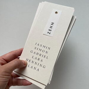 Plan de salle | Cartes | Papier de qualité supérieure
