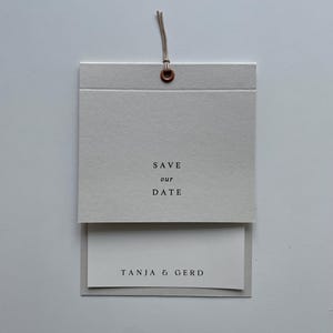 Guarde la fecha | Tarjeta plegable