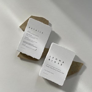 Invitación | Detalles | Proceso | Papel de algodón | colocar