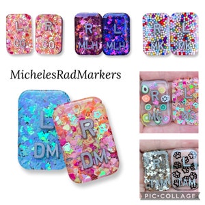 GLOW BB Position Bead Xray Markers Customized with 2-3 initials –  MandaMarkers