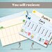 Bedtime and Morning Routines Editable Chart Editable Checklist ...