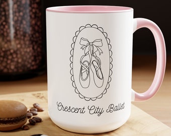 Crescent City Ballet Mug, Sarah J Maas Crescent City, Acotar, Bryce Quinlan, House of Sky and Breath, house of earth and blood, 15 oz mug