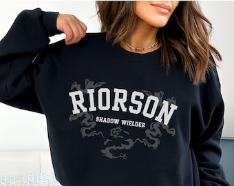 Xaden Riorson Shadow Wielder Sweatshirt, Fourth Wing Reading Sweater, Rebecca Yarros Merch, Gift for Book Lovers, the empyrean series