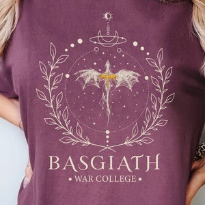 basgiath war college,bookish shirt,booktok shirt,dragon rider,fantasy merch,fourth wing,fourth wing art,fourth wing merch,fourth wing shirt,rebecca yarros,the empyrean series,violet sorrengail,xaden riorson