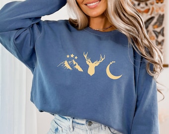 Tog Sweatshirt, A Court of Thorns and Roses Sweatshirt, Throne of Glass sweater, Acotar SJM Comfort Colors shirt, Terrasen