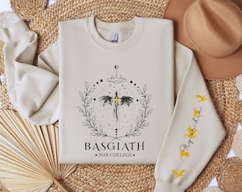 Fourth Wing Sweatshirt, Basgiath War College, Dragon Rider, Violet Sorrengail, Xaden Riorson, Riders Quadrant, Fantasy reader, Bookish Shirt