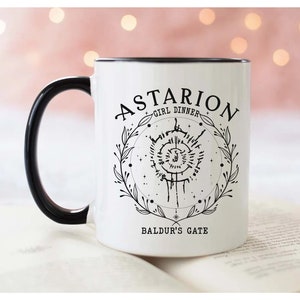 Astarion Approves Baldurs Gate Mug, Adventure Awaits Mug, Astarion Mug, Baldur's Gate 3 Gift, Video Game merch, gamer gift