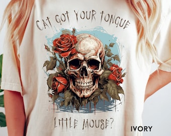 Lauf kleine Maus T-Shirt, Haunting Adeline Shirt, Dark Romance Merch, Smut Reader T-Shirt, Buch-Liebhaber Geschenk