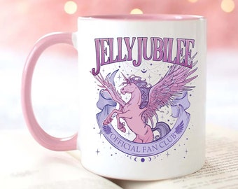 Jelly Jubilee Mug, Crescent City Sarah J Maas, Crescent City Mug, SJM Merch, Crescent City Merch, Bookish gift, Bryce Quinlan