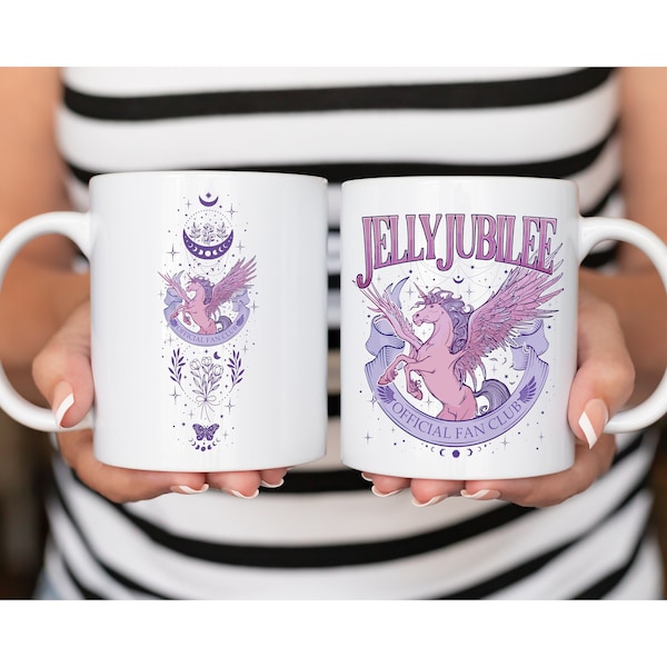 Jelly Jubilee Crescent City Mug, Bryce Quinlan Merch, Crescent City SJM, Jelly Jubilee Fan Club, Jelly Jubilee Mug gift