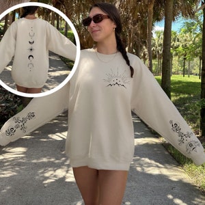 Feyre Tattoo Crewneck Sweatshirt, SJM, Ein Gericht der Dornen und Rosen, unter dem Berg, Rhysand Bargin, Velaris, Acotar, Buchliebhaber Geschenk