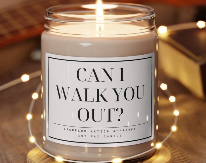 Can I Walk You Out, Scented Candle, Golden Bachelor, Bachelor Nation, bachelor in paradise, bachelor watch party, The Bachelor tv show