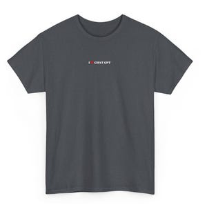 I love chatgpt shirt, in love with chat gpt shirt, tshirt chat gpt, i heart chat gpt, funny chatgpt tee, i love ai, künstliche intelligenz