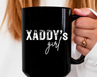 xaddy Becher, xaddys Mädchen Becher, Paar Becher schwarz, xaden Becher, xaden riorson, vierter Flügel, basgiath, passende Tassen, Becher für Sie und Ihn