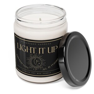 LIGHT IT UP Crescent City Candle, Crescent City gift, through love all is possible, Bryce Quinlan, Starborn, House of Earth and Blood, sarah j maas, booklover candle, bookish candle