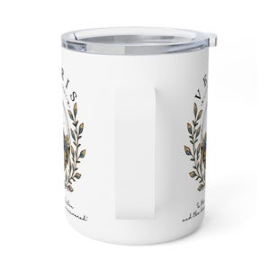 ACOTAR Velaris to go cup, Velaris Insulated Coffee Mug with lid, mug Acotar, sjm merch, feyre and rhysand mug, throne of glass mug, acomaf, velaris city of starlight, a court of mist and fury, romantasy reader mug, feyre archeron, acotar reader mug