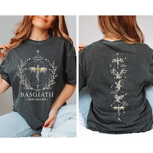 basgiath war college,bookish shirt,booktok shirt,dragon rider,fantasy merch,fourth wing,fourth wing art,fourth wing merch,fourth wing shirt,rebecca yarros,the empyrean series,violet sorrengail,xaden riorson