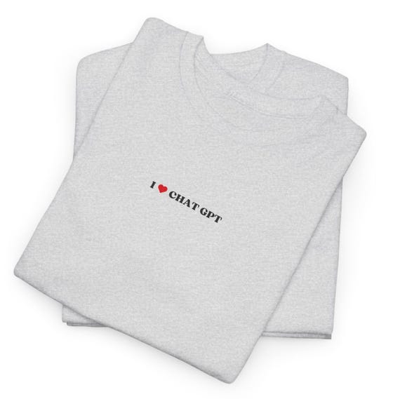 I love chatgpt shirt, in love with chat gpt shirt, tshirt chat gpt, i heart chat gpt, funny chatgpt tee, i love ai, künstliche intelligenz