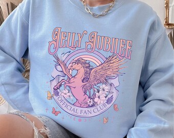 Jelly Jubilee Shirt, Jelly Jubilee Crewneck Sweatshirt, Bryce Quinlan, Jelly Jubilee, Crescent City, unicorn toy, SJM Crescent City