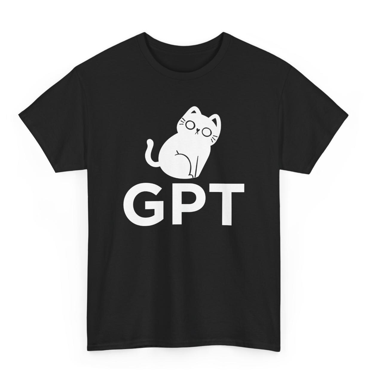 Chat Gpt Cat Shirt, Cat Gpt Tee, Cat Lover, Chat Gpt Lover