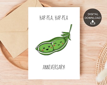 Funny Printable Anniversary Card for Couples Instant Digital - Etsy