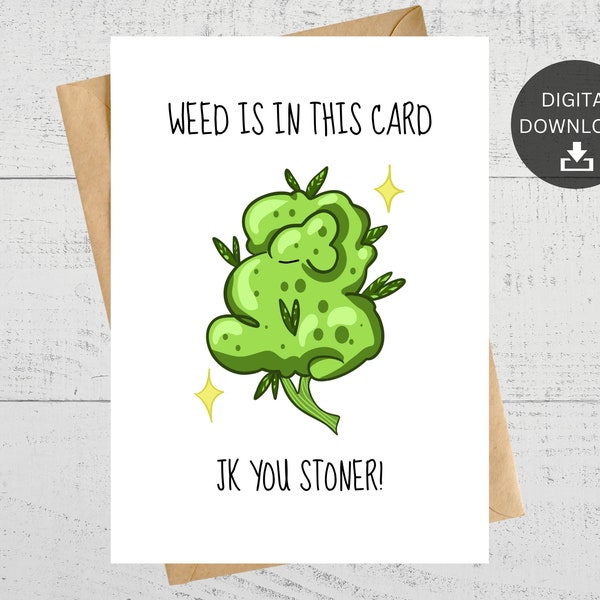 Funny Stoner Birthday Card Etsy Israel funny-stoner-birthday-card-etsy-israel