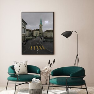 Zürich (Switzerland) Photo Prints pt. 2 || The Fraumünster || Wall Decor