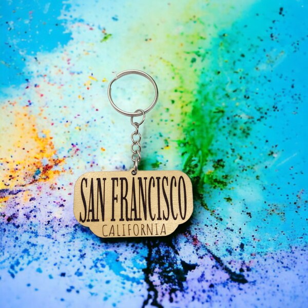 San Francisco Key Chain