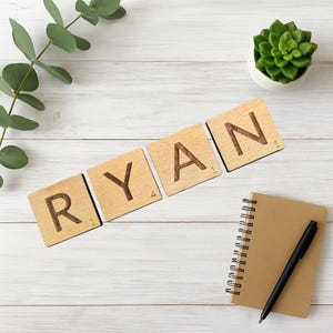 Custom Scrabble Tile - Personalized Scrabble Sign - Name Sign - Wedding Gift - Home Wall Decor - Anniversary Gift - Custom Family Sign